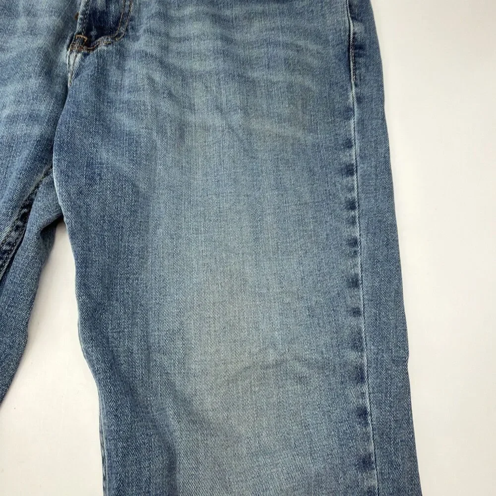 Hollister Jeans Mens Size 32x32 Epic Flex Boot Cut Med Wash Blue Denim Fits